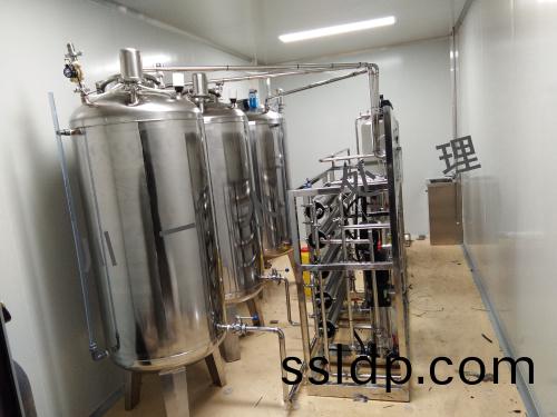 0.5T/h雙級(ji)反(fan)滲(shen)透設備(bei)