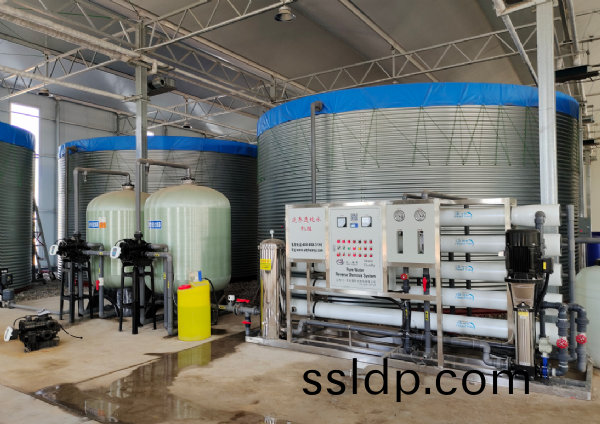 河(he)北(bei)辳業用15T單級(ji)反滲透設(she)備(bei)