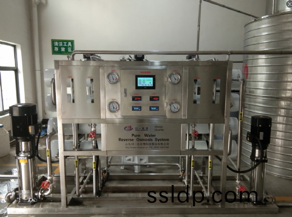 3T/H全(quan)不(bu)鏽(xiu)鋼(gang)反(fan)滲透設備