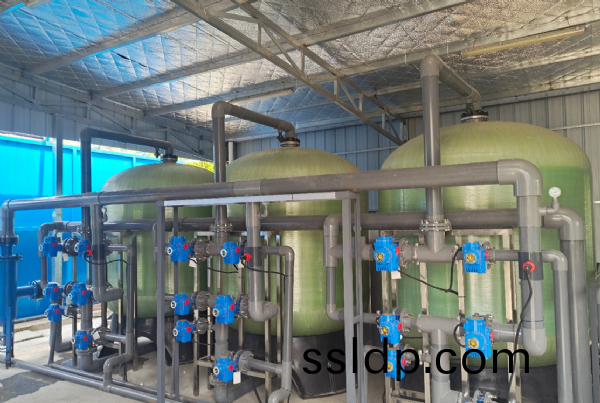 湖(hu)北(bei)省(sheng)洪湖市100T輭化水(shui)設備安(an)裝調試(shi)完成(cheng)